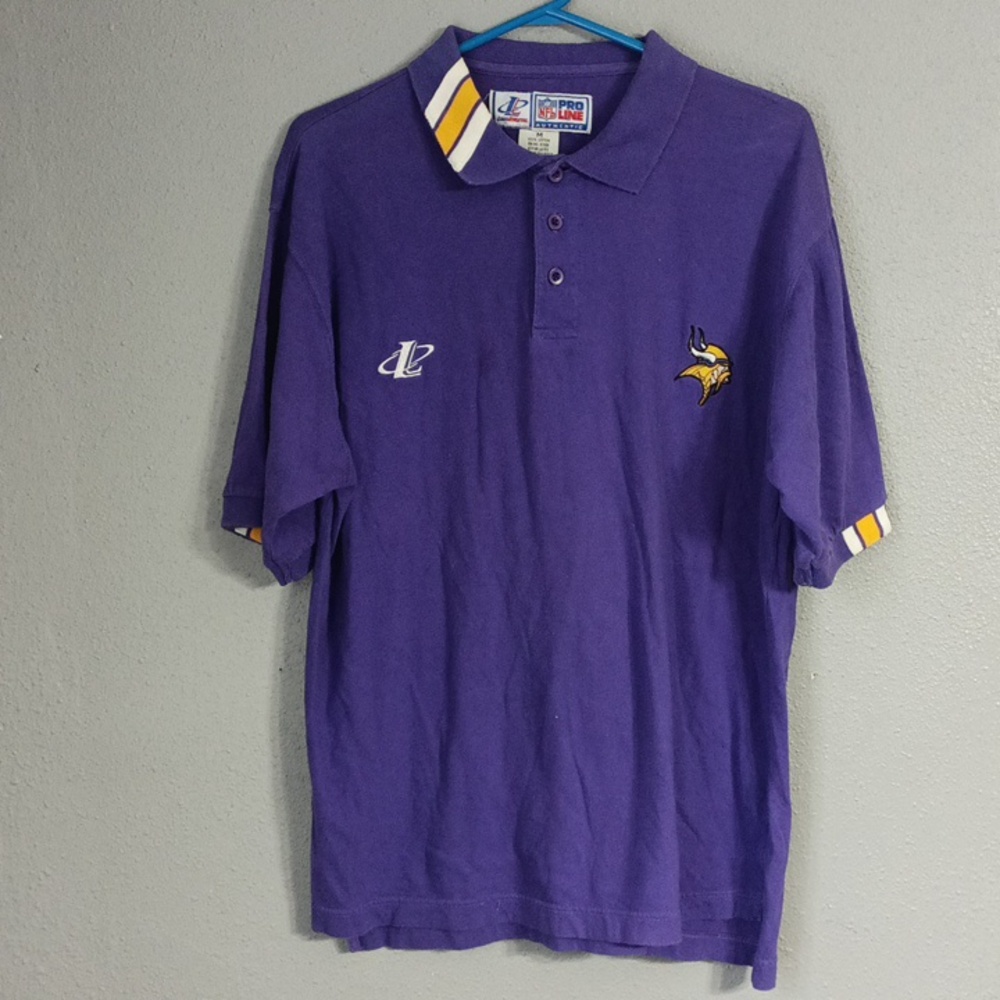 Vintage NFL Minnesota Vikings Polo Size Medium